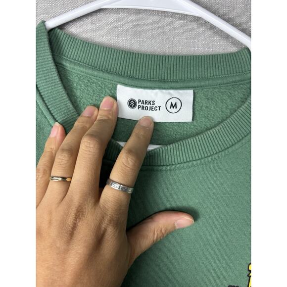 Parks Project The 63 National Parks Tour Mushrooms Graphic Sweater Women's M - Picture 4 of 8